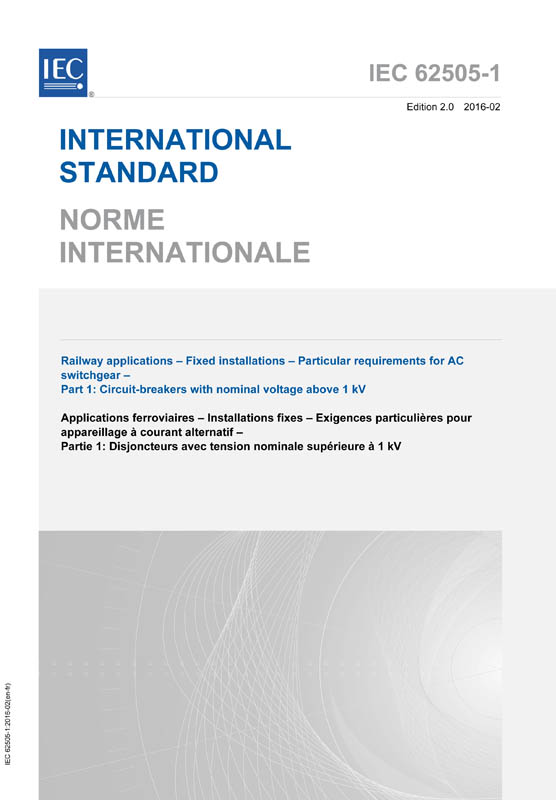 Cover IEC 62505-1:2016